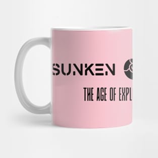 Sunken Nautilus (Black Logo) Mug